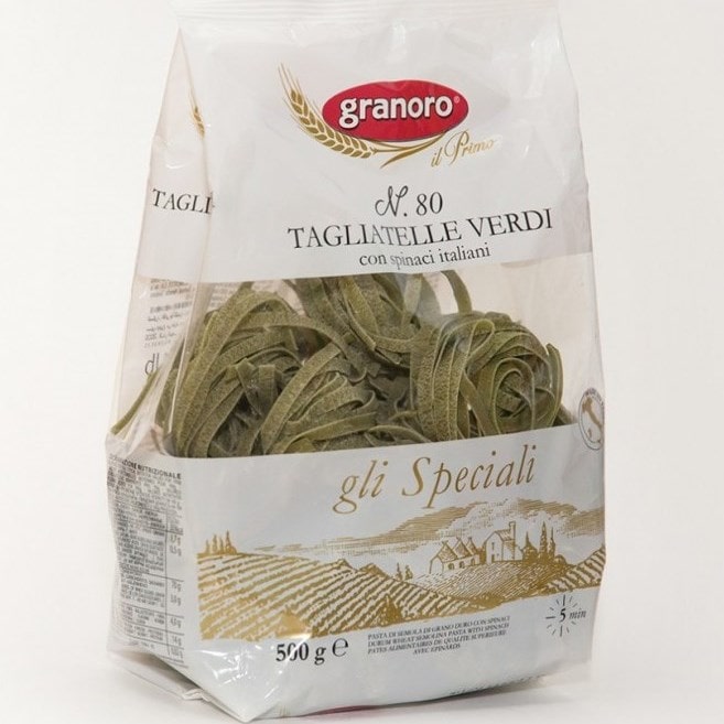 Макарони Granoro Tagliatelle Verdi n.80