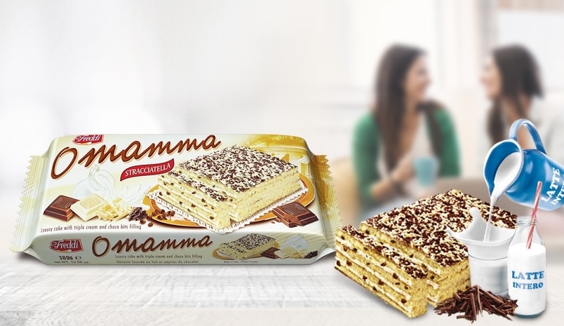 Торт  O'Mamma Stracciatella