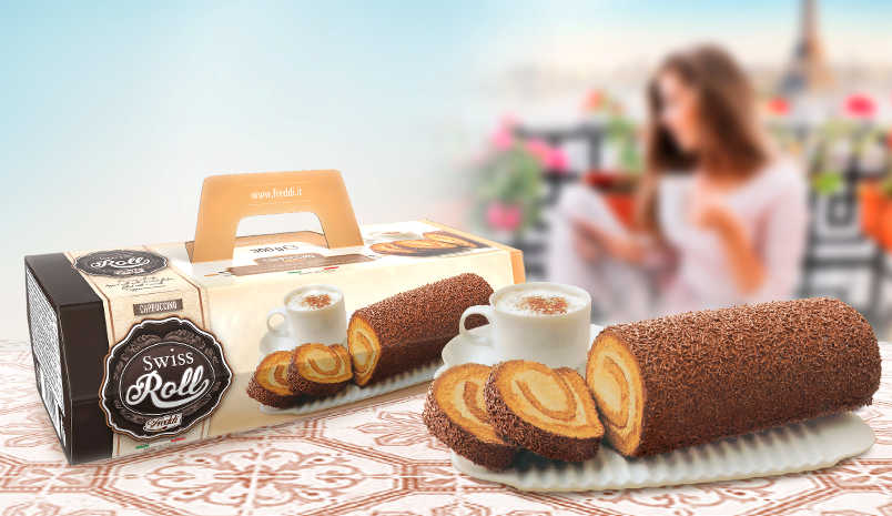 Рулет  Swiss Roll Cappuccino