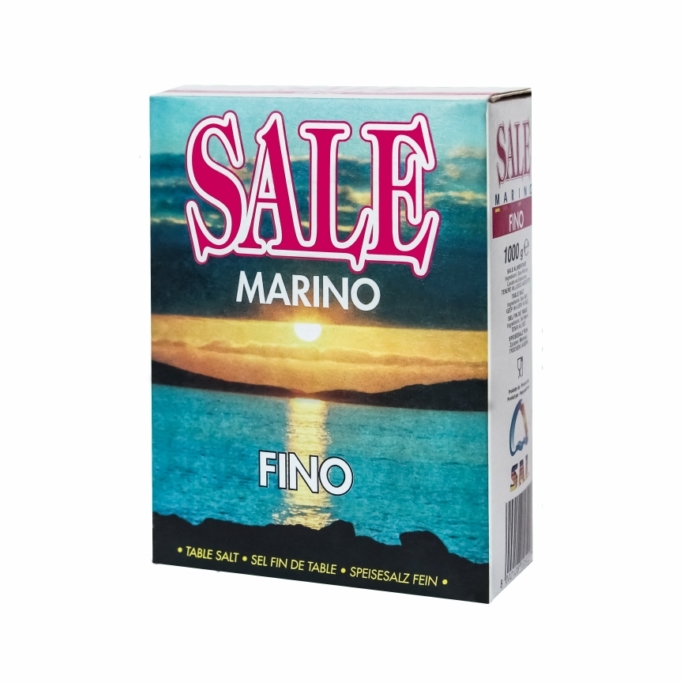 Сіль морська (дрібна) SAI Sale Marino Fino