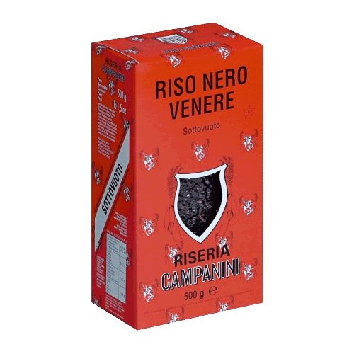 Рис чорний Campanini Riso Nero Venere